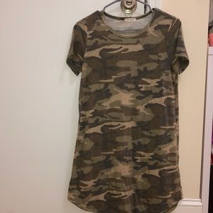 SOFT CAMO DRESS